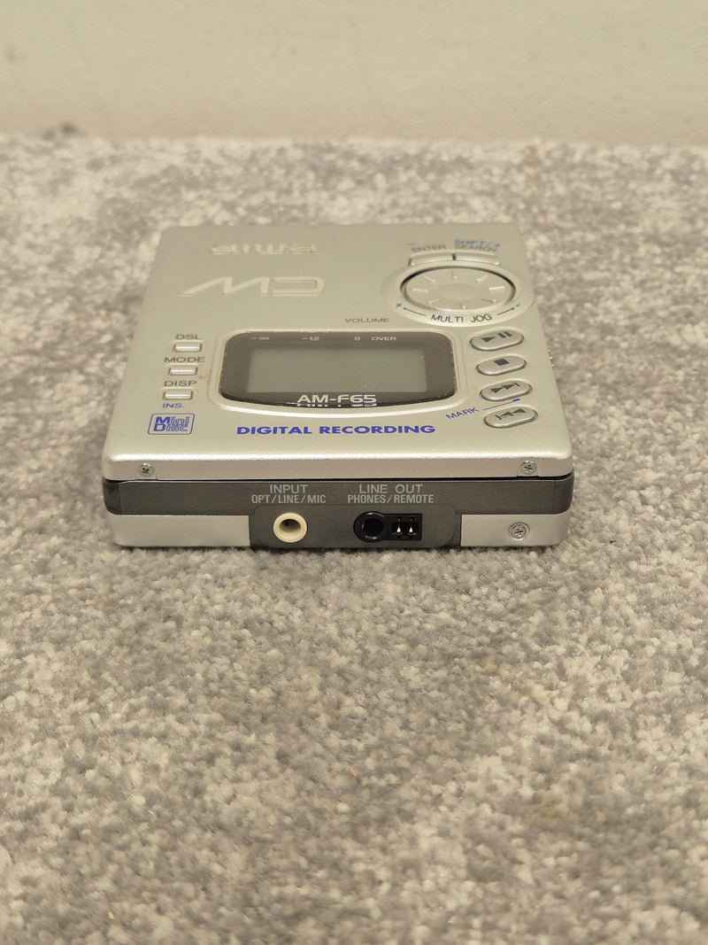 Aiwa AM-F65 - Portable MiniDisc Recorder (Read Description) - Image 5