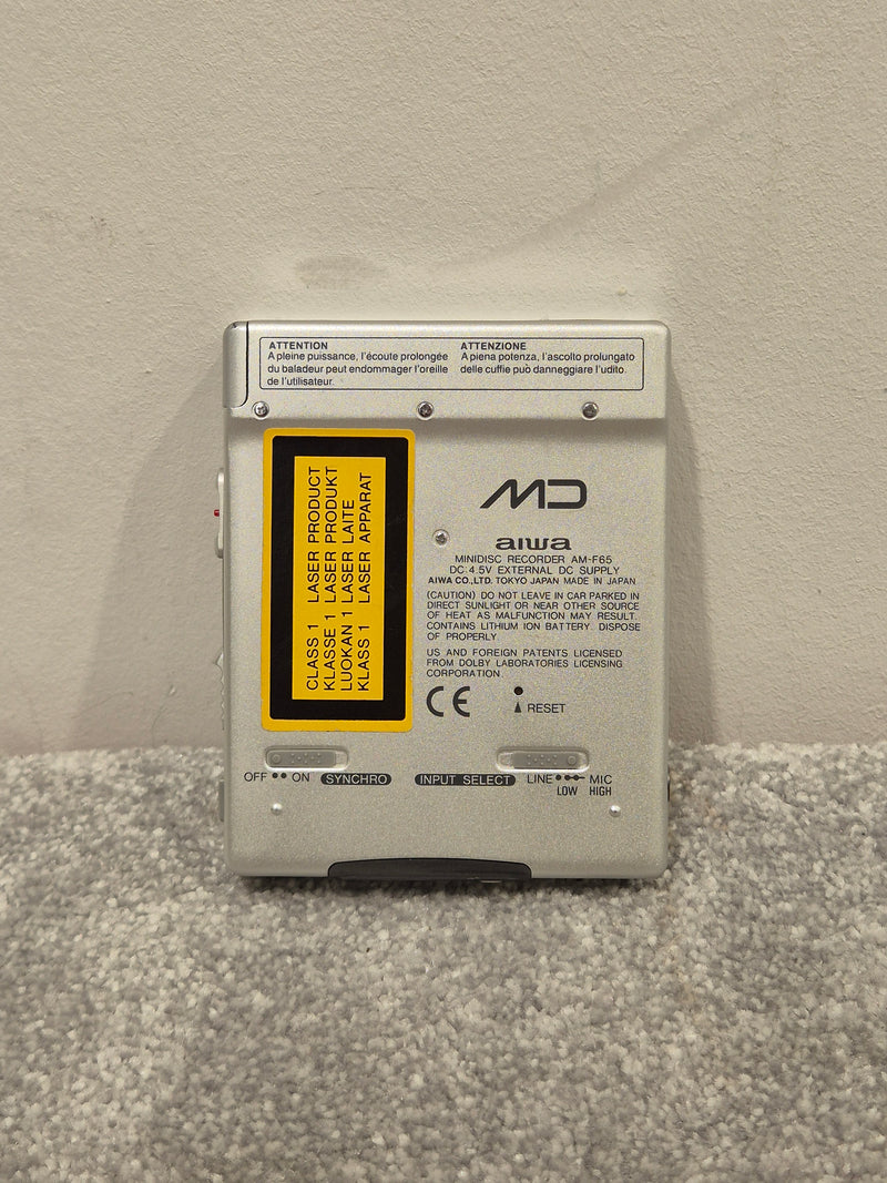 Aiwa AM-F65 - Portable MiniDisc Recorder (Read Description) - Image 6