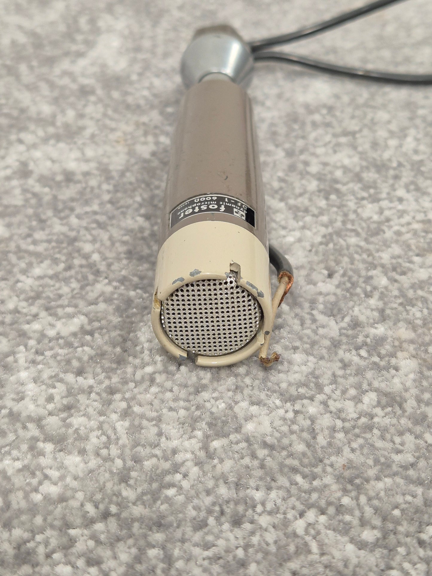 Foster DF-1 - Vintage Dynamic Microphone (Spares or Repairs)
