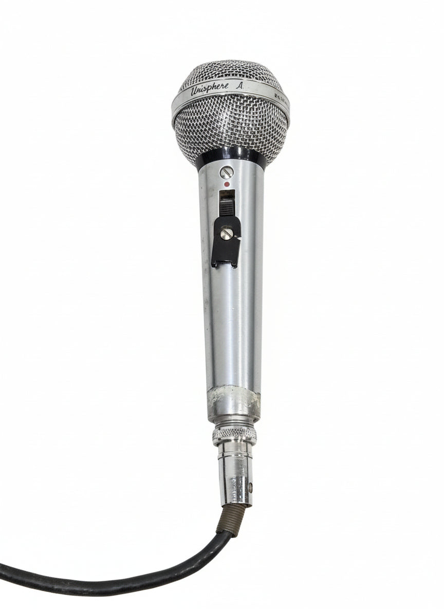 Shure 585SB – Vintage Dynamic Microphone – Good w/ Cable (Untested)