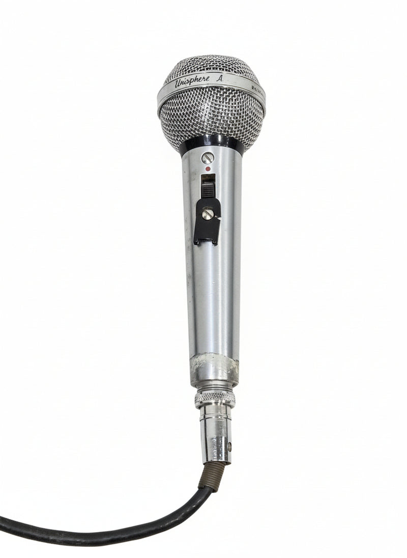 Shure 585SB – Vintage Dynamic Microphone – Good w/ Cable (Untested) - Image 1