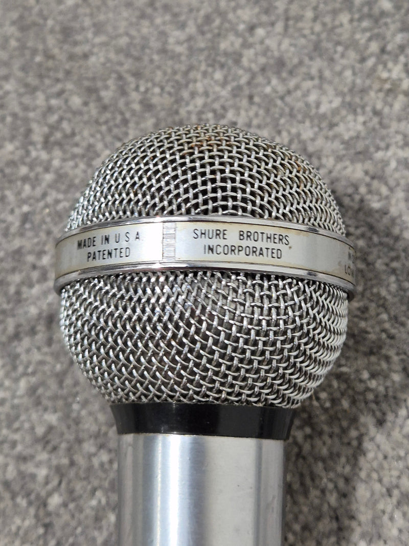 Shure 585SB – Vintage Dynamic Microphone – Good w/ Cable (Untested) - Image 3