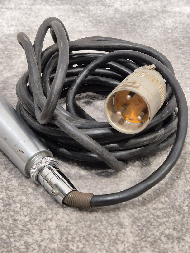 Shure 585SB – Vintage Dynamic Microphone – Good w/ Cable (Untested) - Image 7