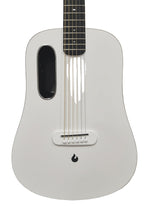 Lava ME 3 – White Smart Carbon Fiber Guitar – Excellent w/ Soft Gig Bag, New Strings & USB-C Cable - Image 1