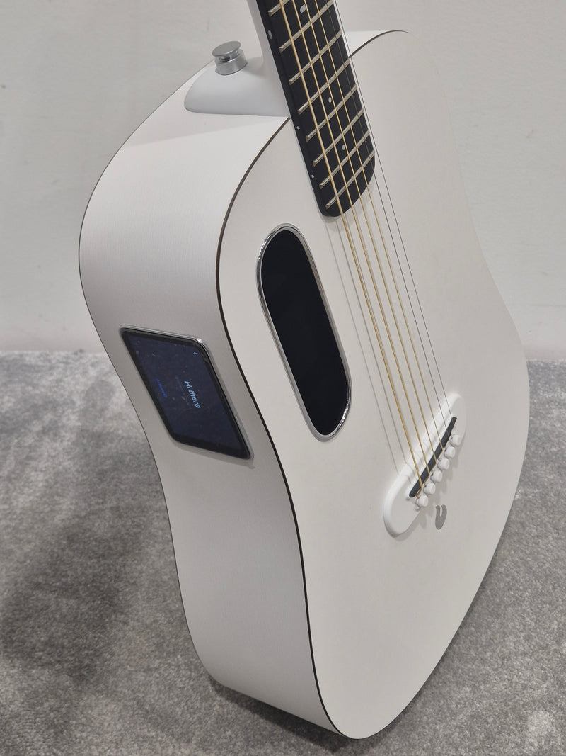 Lava ME Play – White Smart Carbon Fiber Guitar – Excellent w/ Soft Gig Bag, New Strings & USB-C Cable - Image 10