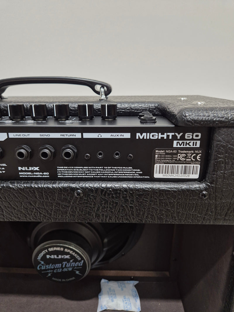 NUX Mighty 60 MkII - Versatile Modeling Amplifier w/ Original Box - Excellent - Image 8