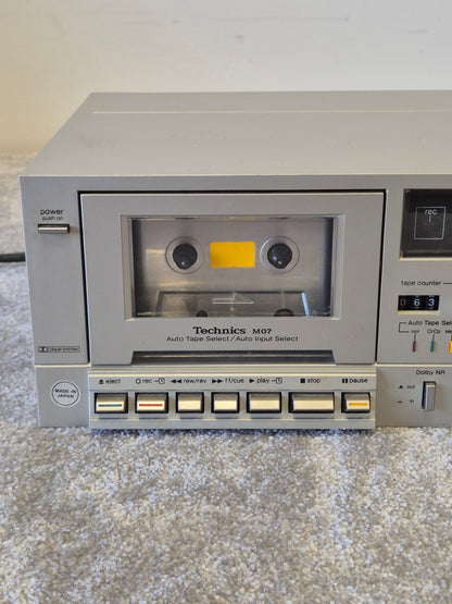 Technics RS-M07 - Stereo Cassette Deck - Very Good