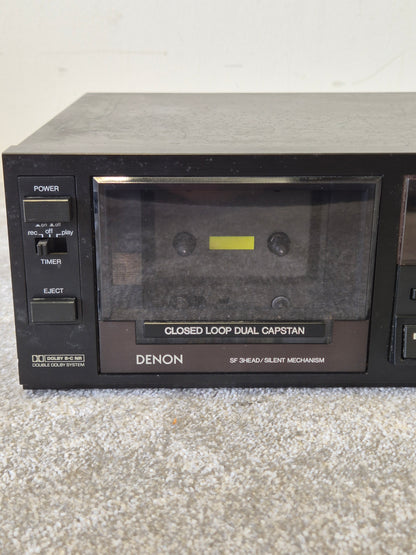 Denon DR-M22 - Stereo Cassette Tape Deck (Read Description)