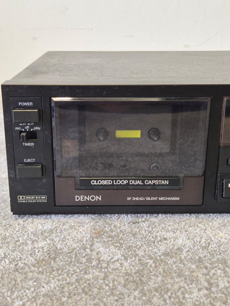 Denon DR-M22 - Stereo Cassette Tape Deck - Vintage Audio - Fair - Image 2