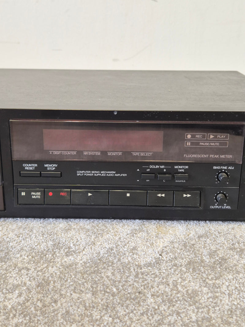 Denon DR-M22 - Stereo Cassette Tape Deck - Vintage Audio - Fair - Image 3