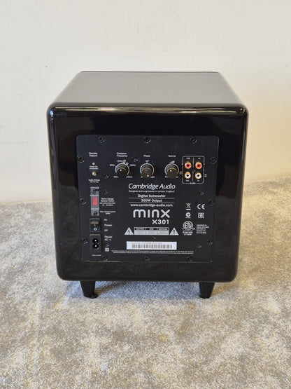 Cambridge Audio Minx X300 - Compact Powered Subwoofer - Very Good