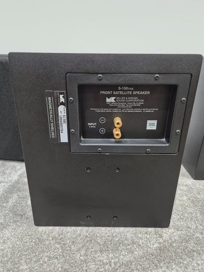 3 x Miller and Kreisel S-150 THX - Satellite Speaker System - Fair