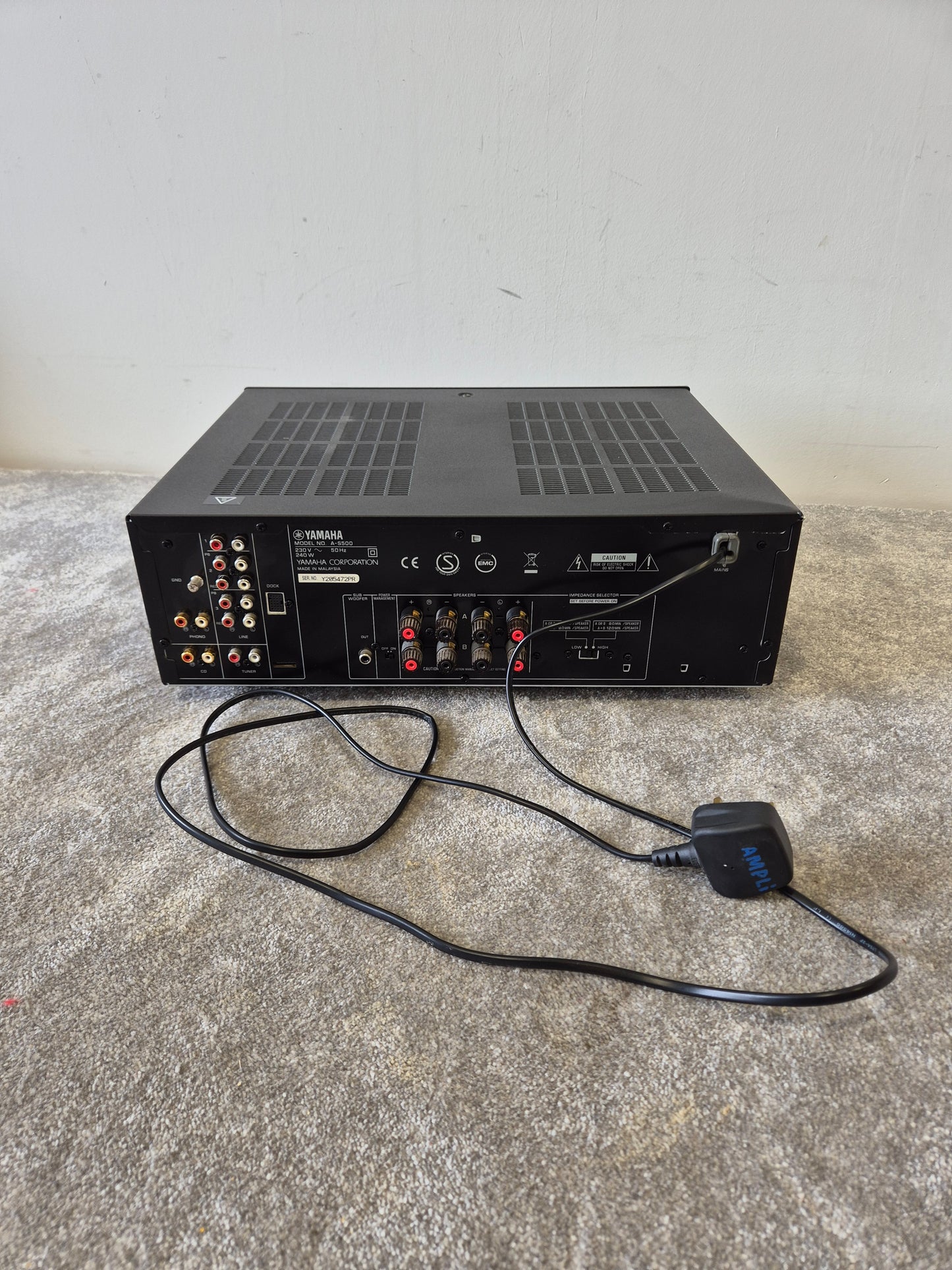 Yamaha A-S500 - Stereo Integrated Amplifier - Excellent