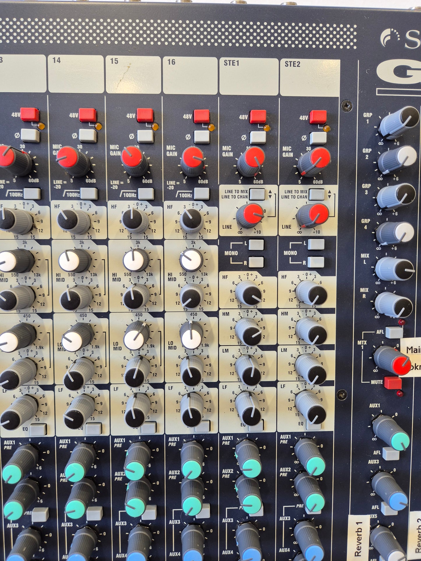 Soundcraft GB2 16 Channel Mixer - Excellent Condition