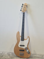 Francis Bassman Custom 4-String Bass – Jazz-Inspired Build - Premium Tonewoods - Excellent - Image 3