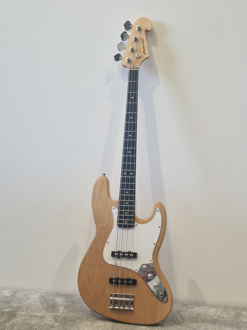 Francis Bassman Custom 4-String Bass – Jazz-Inspired Build - Premium Tonewoods - Excellent - Image 3