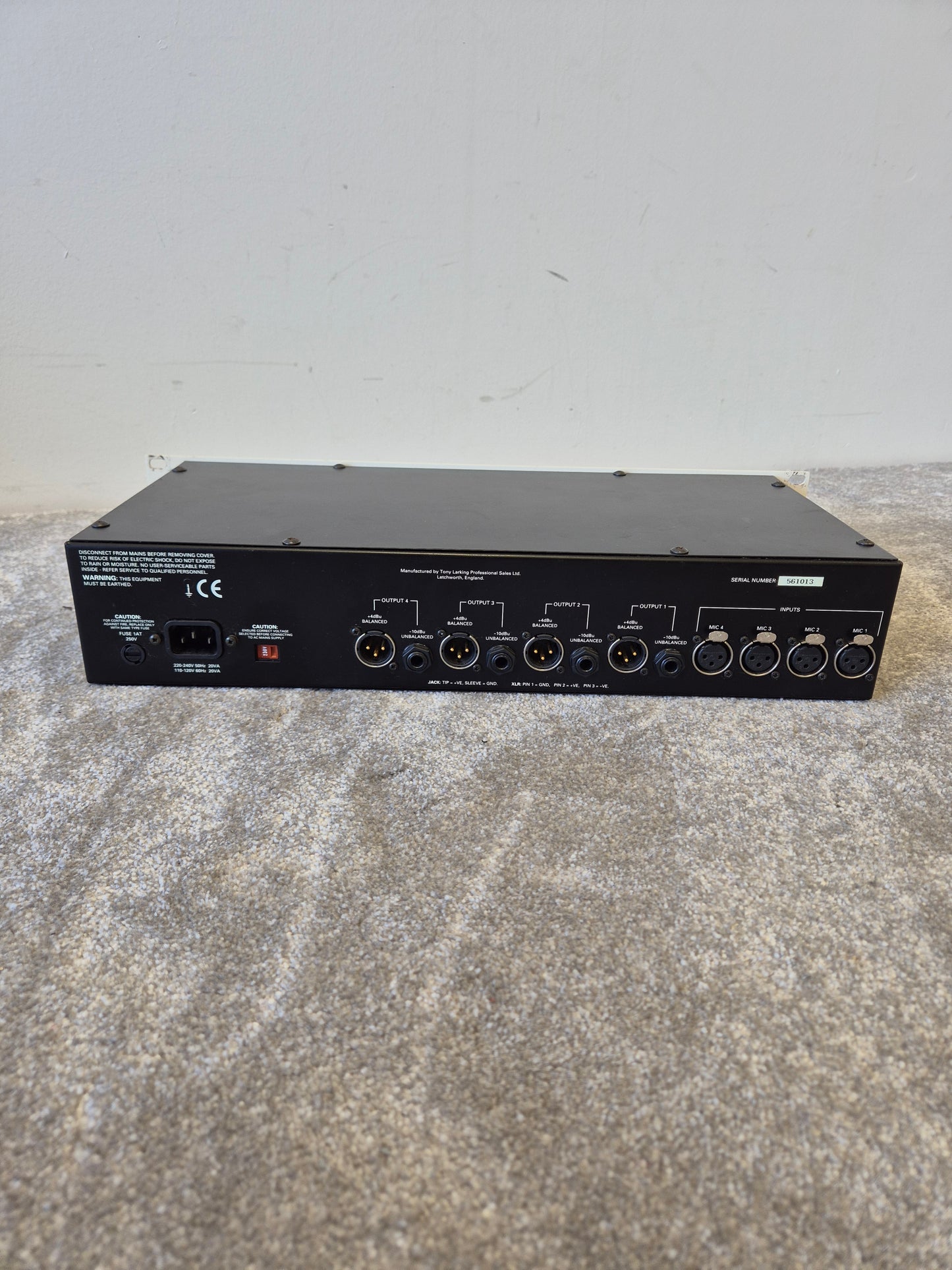 TL Audio Ivory Series 5001 Quad Valve Pre-Amplifier - Very Good Condition