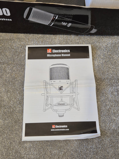 sE Electronics sE2000 - Condenser Microphone w/ Original Box - Excellent Condition