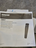 Shure SM57 Dynamic Instrument Microphone w/ Original Box - Very Good Condition - Image 6