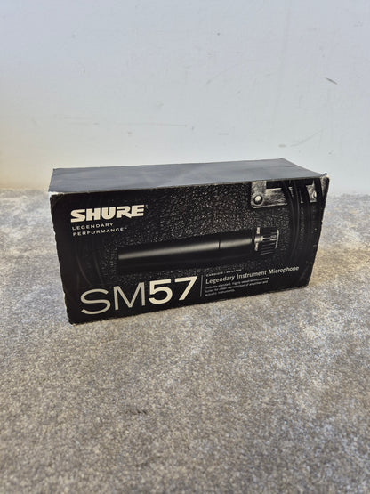 Shure SM57 Dynamic Instrument Microphone w/ Original Box - Very Good Condition