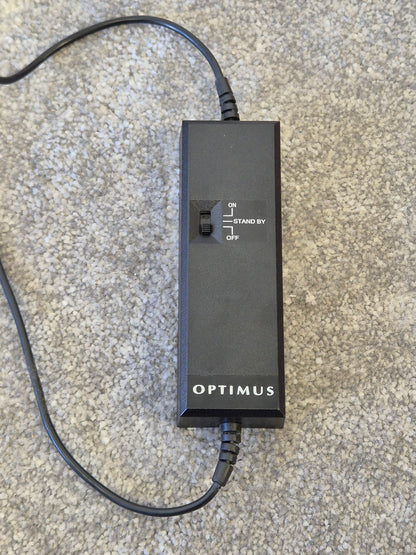 Optimus 33-3020 Omnidirectional Boundary Microphone – Vintage Dynamic Mic w/ Original Box – Good Condition