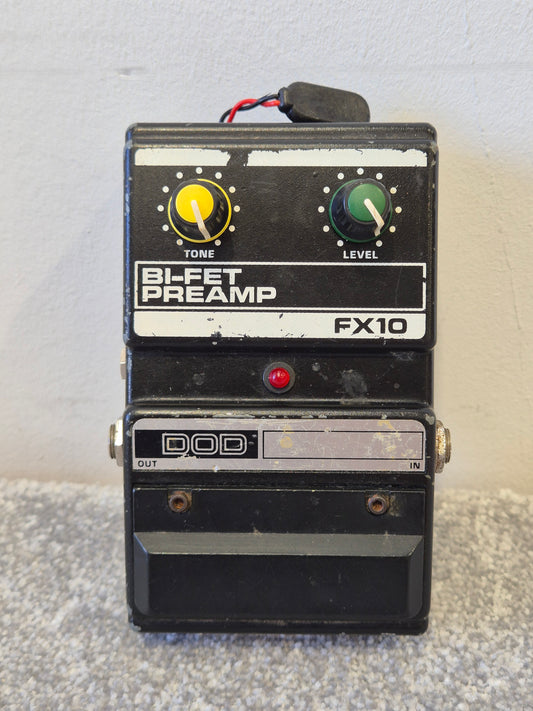 DOD FX10 Bi-Fet Preamp Guitar Pedal – Fair Condition