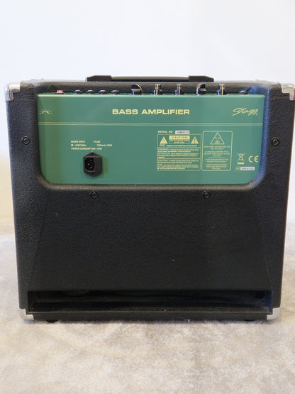 Stagg 60BA Bass Amplifier – Excellent Condition | 60W RMS, 12" Speaker, 3-Band EQ, Compression, Effects Loop, Headphone Out