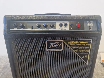 Peavey Max 112 Bass Combo Amp – 200W, TransTube Gain, 3-Band EQ - Very Good