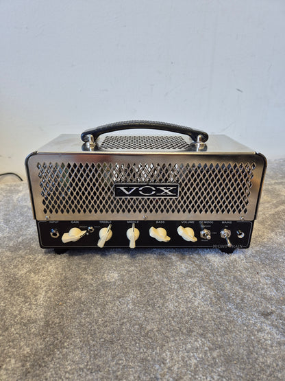 Vox Night Train Guitar Amp Head – All-Tube 15W - w/ Soft Bag - Very Good