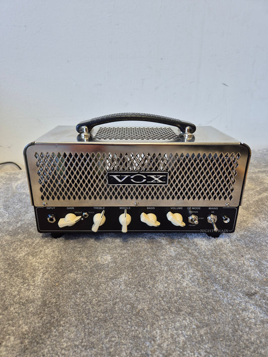 Vox Night Train Guitar Amp Head – All-Tube 15W - w/ Soft Bag - Very Good