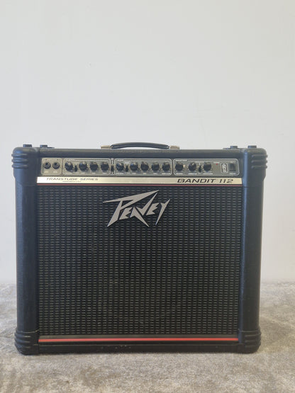 Peavey Bandit 112 Guitar Combo Amp – 80W TransTube Power, Dual Channels, 3-Band EQ, Effects Loop - Very Good