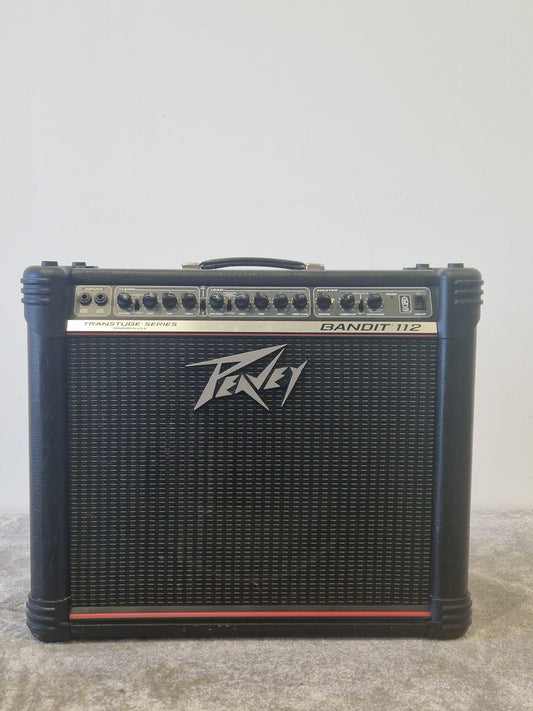 Peavey Bandit 112 Guitar Combo Amp – 80W TransTube Power, Dual Channels, 3-Band EQ, Effects Loop - Very Good