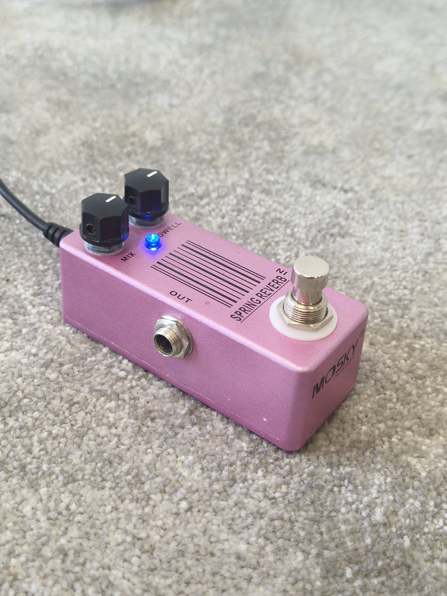 Mosky Spring Reverb Effects Pedal – Compact Vintage-Style Ambience - Excellent (Copy)