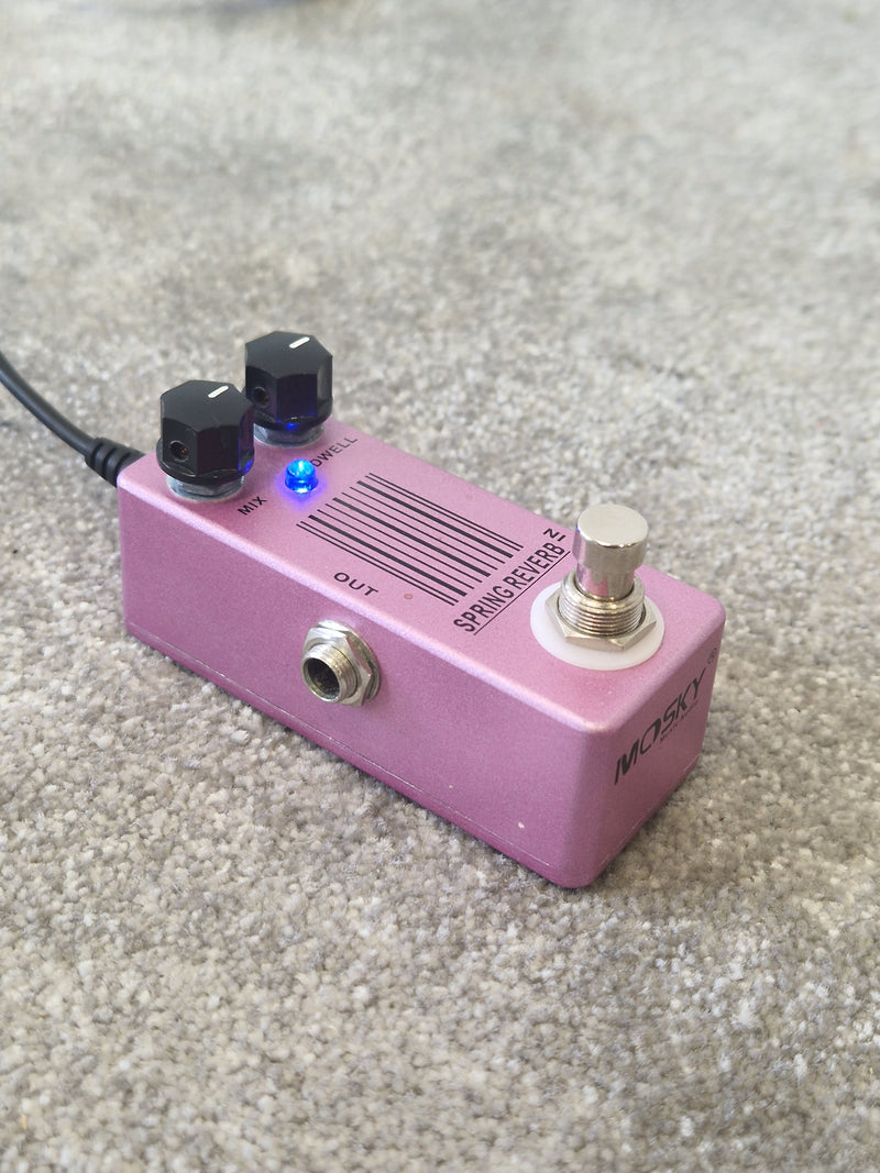 Mosky Spring Reverb Effects Pedal – Compact Vintage-Style Ambience - Excellent (Copy) - Image 3