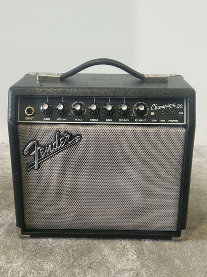 Fender Champion 20 Guitar Amp – 20W Combo with Built-In Effects & Amp Models - Very Good
