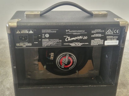 Fender Champion 20 Guitar Amp – 20W Combo with Built-In Effects & Amp Models - Very Good