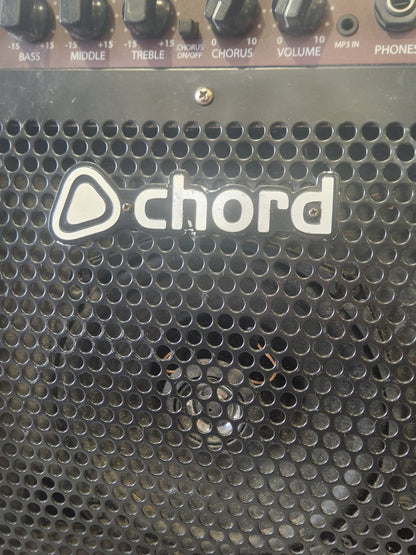 Chord CA-15 Guitar Amp – Good Condition – 15W Practice Combo with Clean & Overdrive Channels