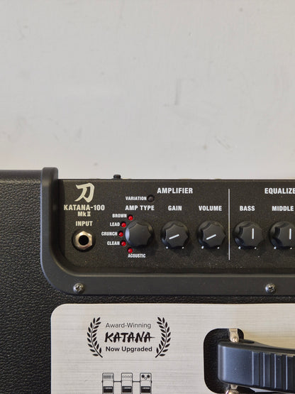 Boss Katana 100w Mk2 1x12" - Modelling Guitar Combo Amplifier - Excellent