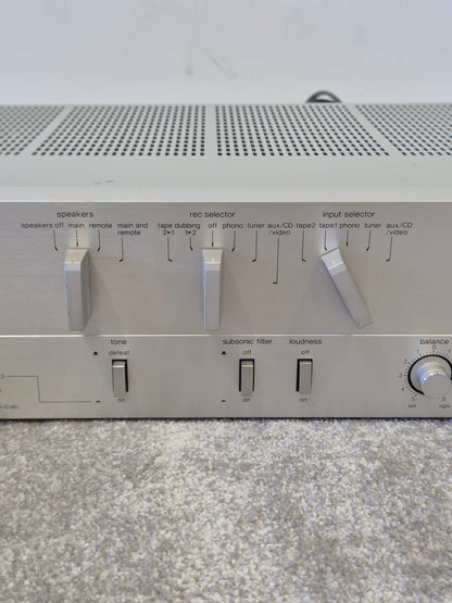 Technics SU-V303 Stereo Integrated Amplifier  w/ Original Box – Very Good