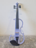 Vangoa 4/4 Full Size 4-String Electric Violin – Electro Acoustic w/ Case - Very Good - Image 1