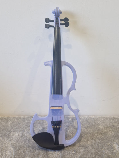 Vangoa 4/4 Full Size 4-String Electric Violin – Electro Acoustic w/ Case - Very Good