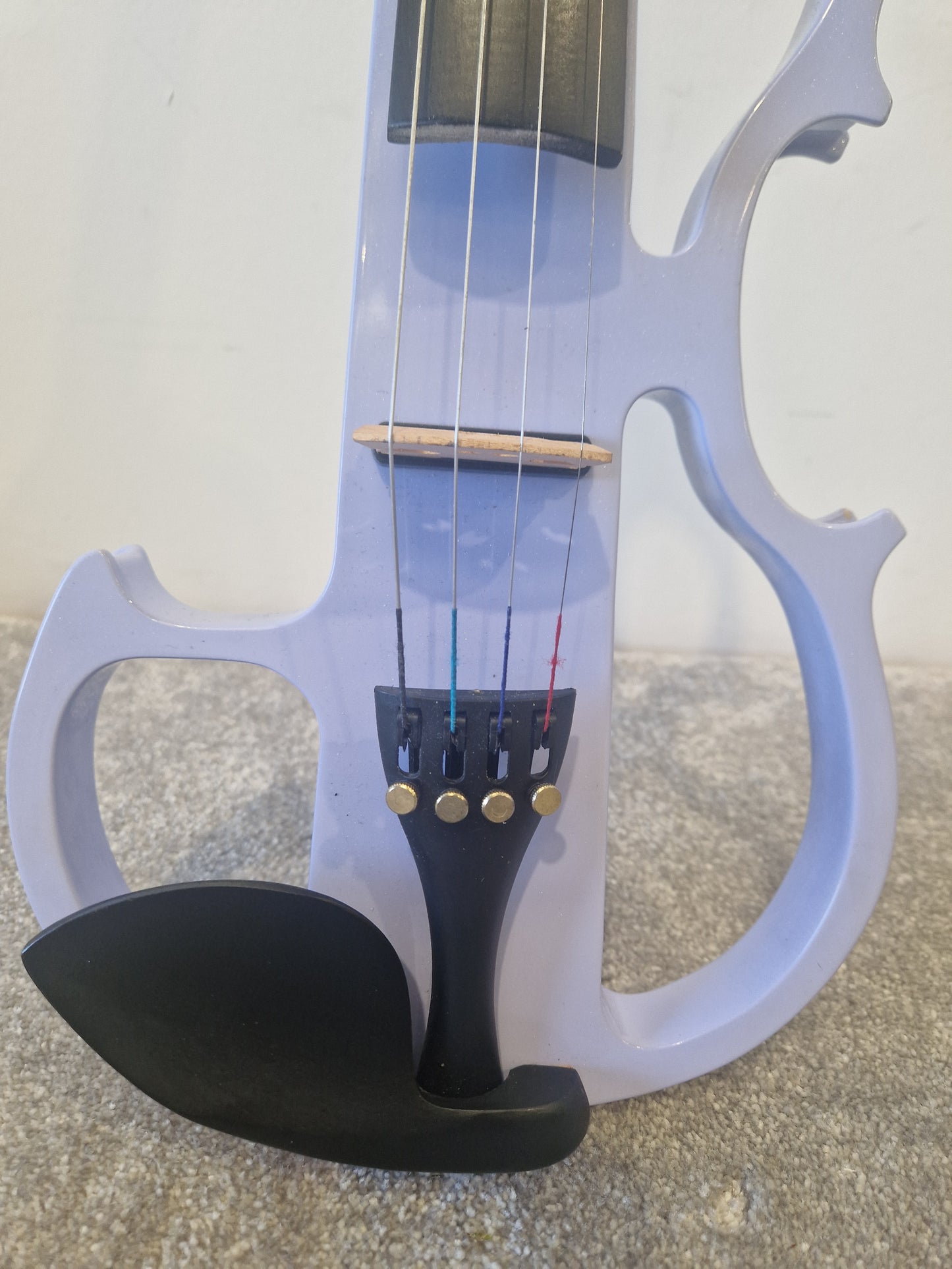 Vangoa 4/4 Full Size 4-String Electric Violin – Electro Acoustic w/ Case - Very Good