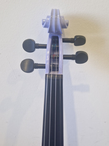 Vangoa 4/4 Full Size 4-String Electric Violin – Electro Acoustic w/ Case - Very Good