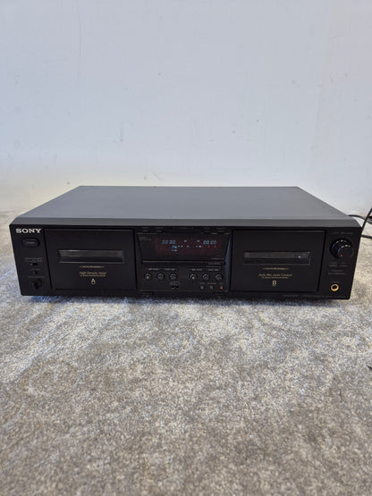 Sony TC-WE475 Dual Auto Reverse Cassette Deck – Very Good