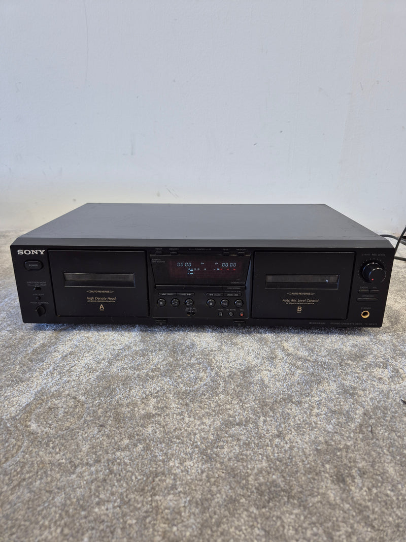Sony TC-WE475 Dual Auto Reverse Cassette Deck – Very Good - Image 1