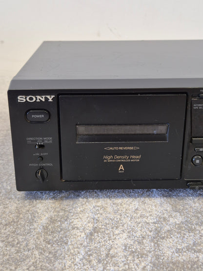 Sony TC-WE475 Dual Auto Reverse Cassette Deck – Very Good