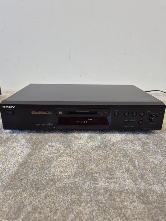 Sony Minidisc Deck MDS-JE480 MDLP Long Play Support - Very Good