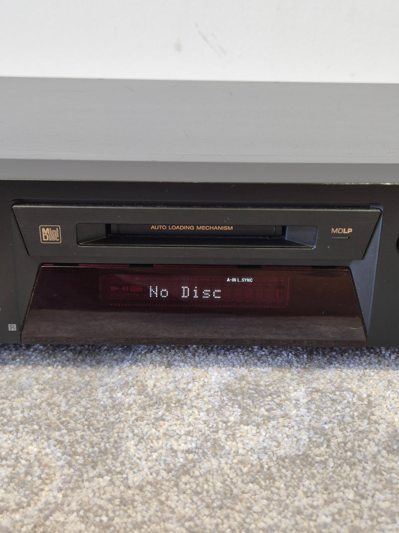 Sony Minidisc Deck MDS-JE480 MDLP Long Play Support (Spares or Repair ...