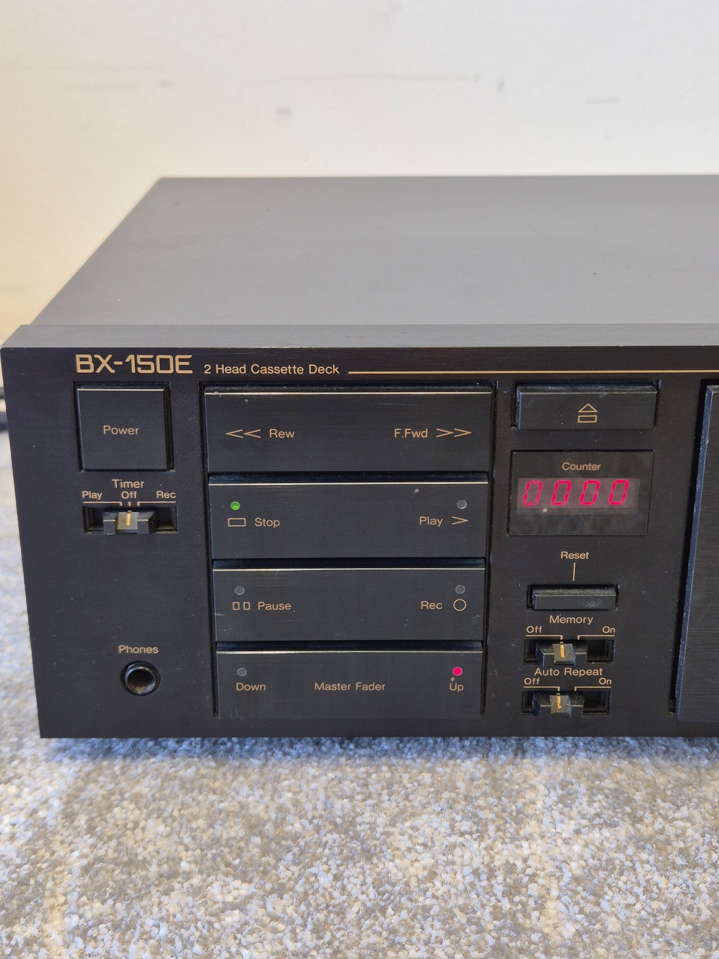 Nakamichi BX-150E - Cassette Deck w/ Original Box - Very Good