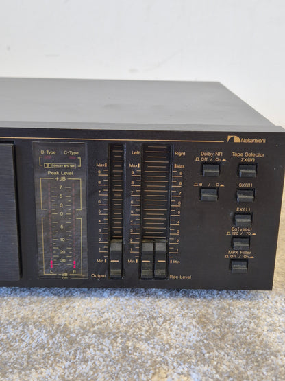 Nakamichi BX-150E - Cassette Deck w/ Original Box - Very Good